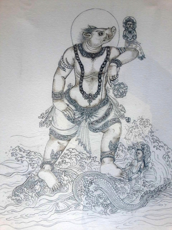 lok chitrakar room